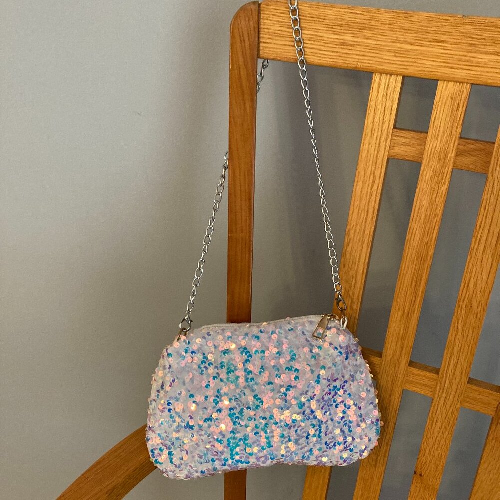 Sequins Shoulder Bag Nip - image 1